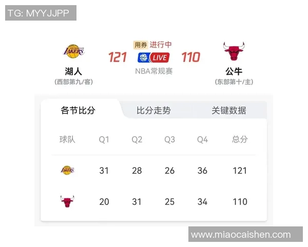 湖人对决公牛戴维斯表现如何能否带领球队取得胜利